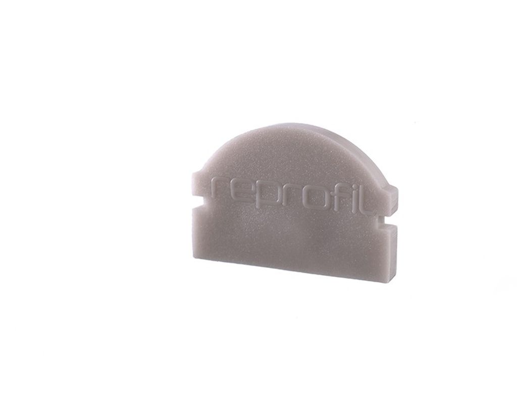Reprofil 980001 Profil Zubehör Endkappe L-AU-01-10 Set 2 Stk , Grau