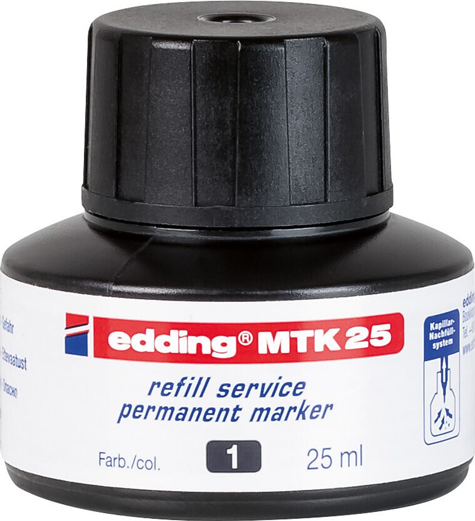 Edding MTK 25 schwarz 4-MTK25001 von EDDING Produktbild 