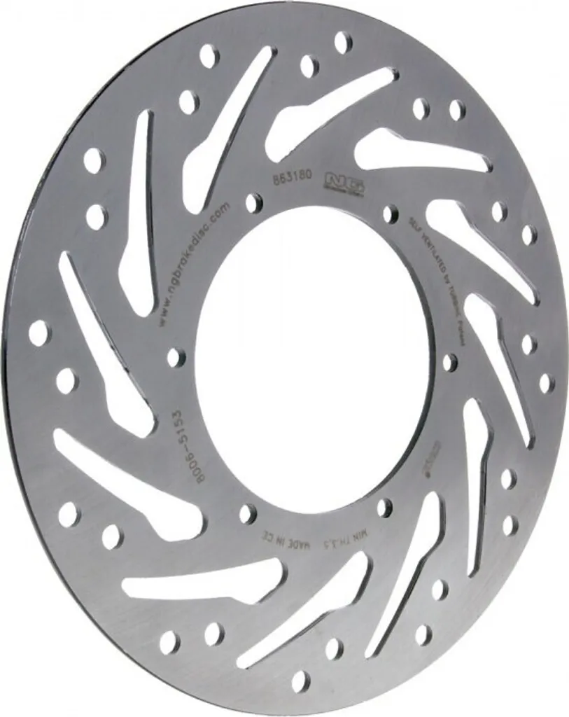 Disque de frein moto NG 8006 Fixe 245x105x4mm 6 trous Derbi GP1 250