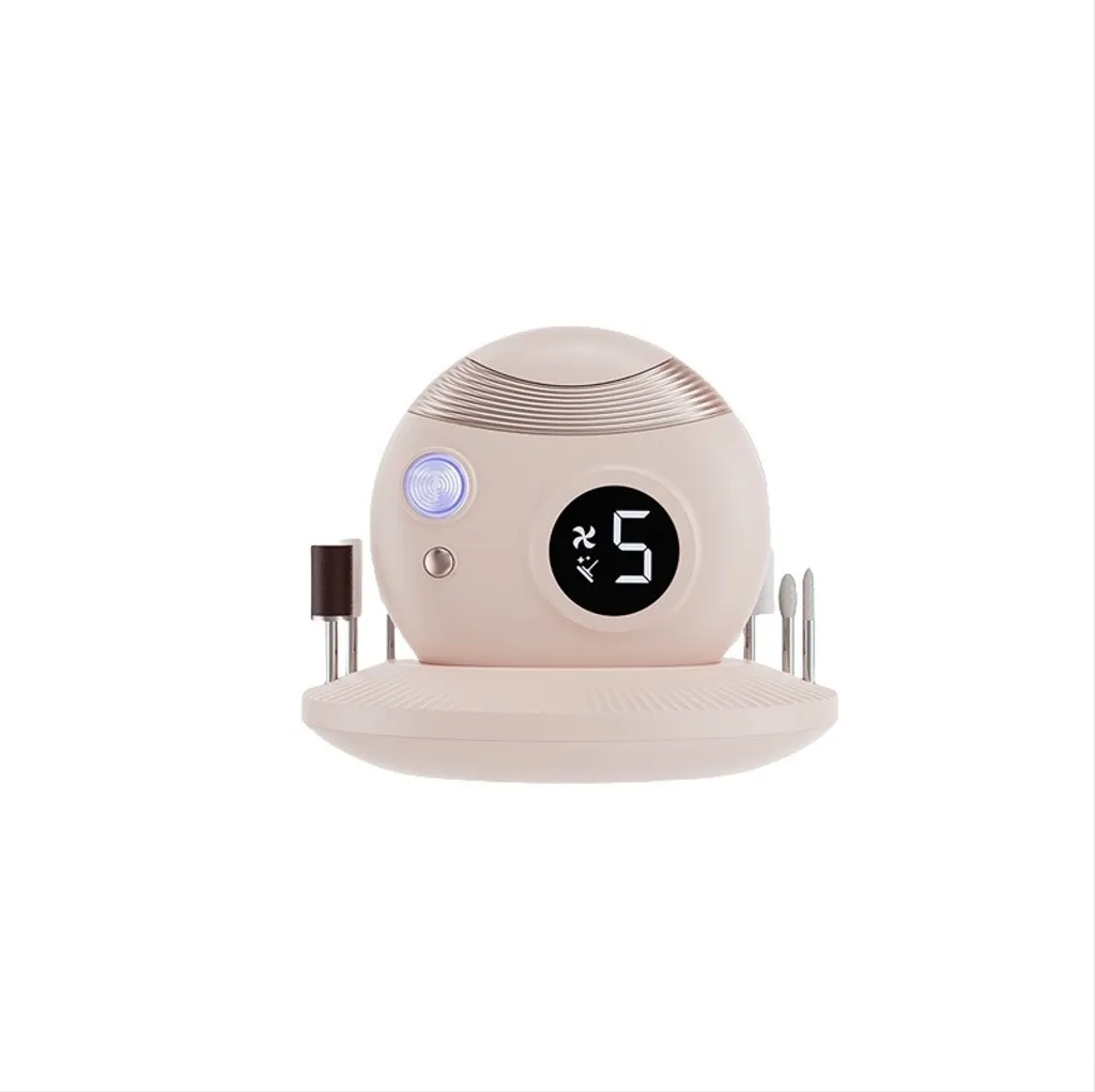 Coupe-ongles électrique INF 3 en 1 - Coupe Lime et Polit - Coloris Rose