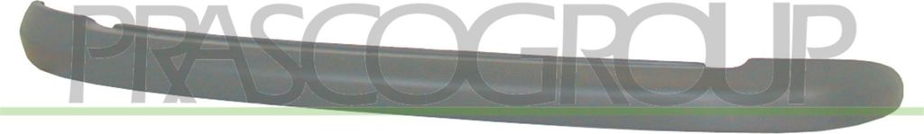 PRASCO Zierleiste Stoßfänger Hinten passend für PEUGEOT 206 Schrägheck (2A/C) 206 CC (2D) 206 SW (2E/K) 206 Kastenwagen 206 Stufenheck