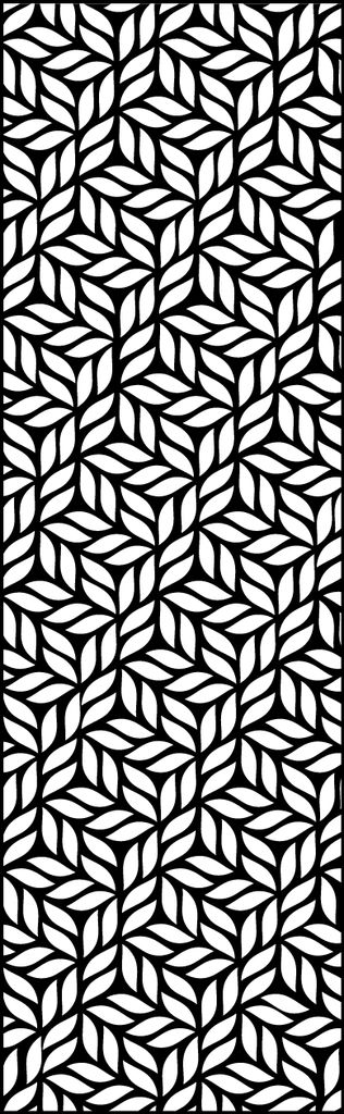 GroJa Design Leafs XL Anthrazit DB 703 180x60cm inkl. Befestigungsmaterial