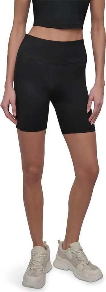 Dkny Balance 7/8 High Waist Short Leggings Schwarz M Damen Schwarz M