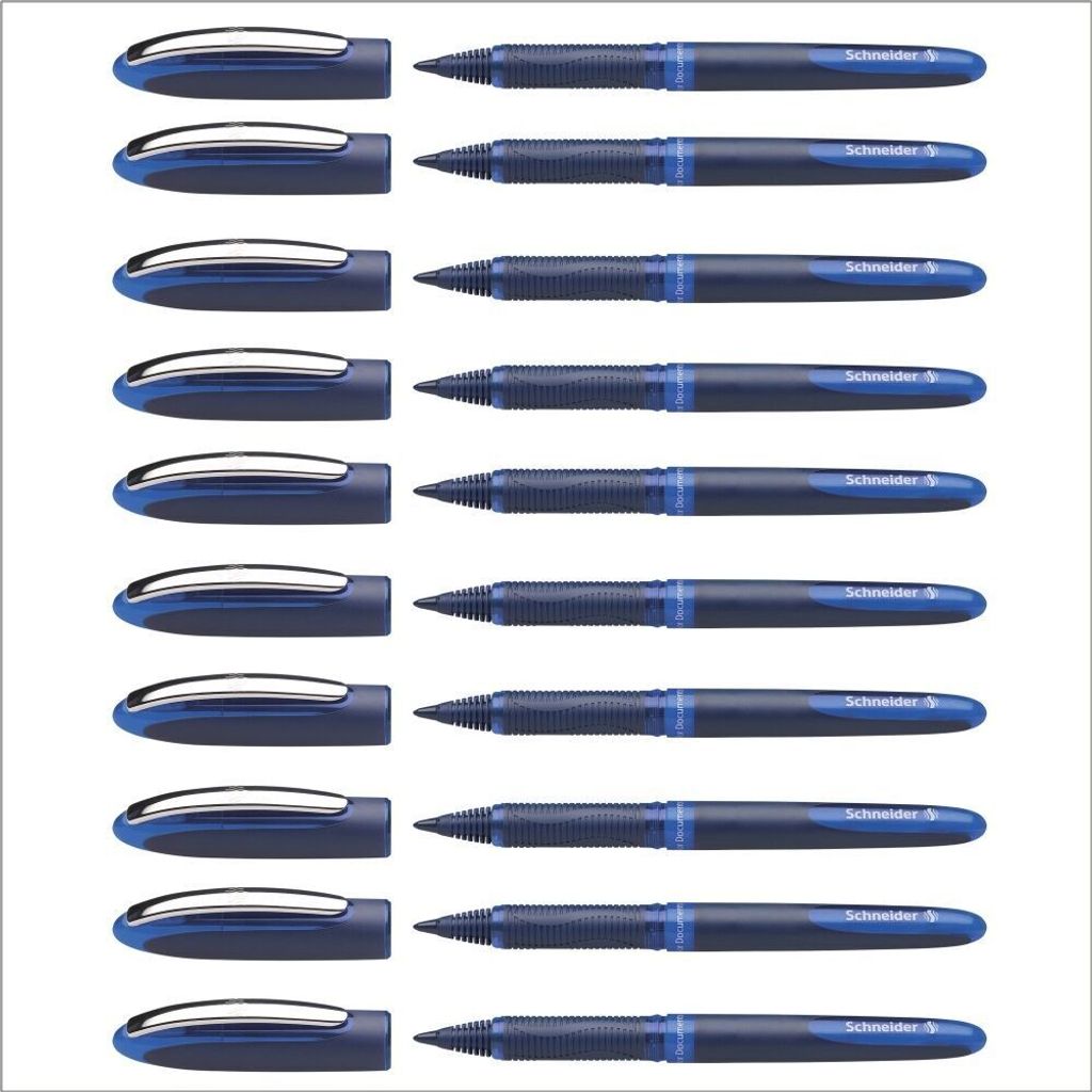 Schneider - Rollerpen ein Geschäft 0,6 mm blau | 10 Stück Produktbild 