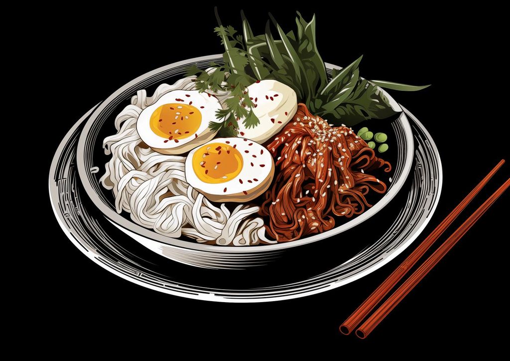 Plakat 29,7x21cm Ramen in der Kunst
