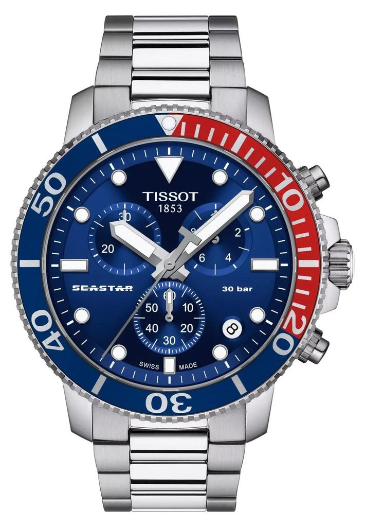 Herrenuhr Tissot Seastar 120.417.11.041.03, Silberfarben Produktbild 