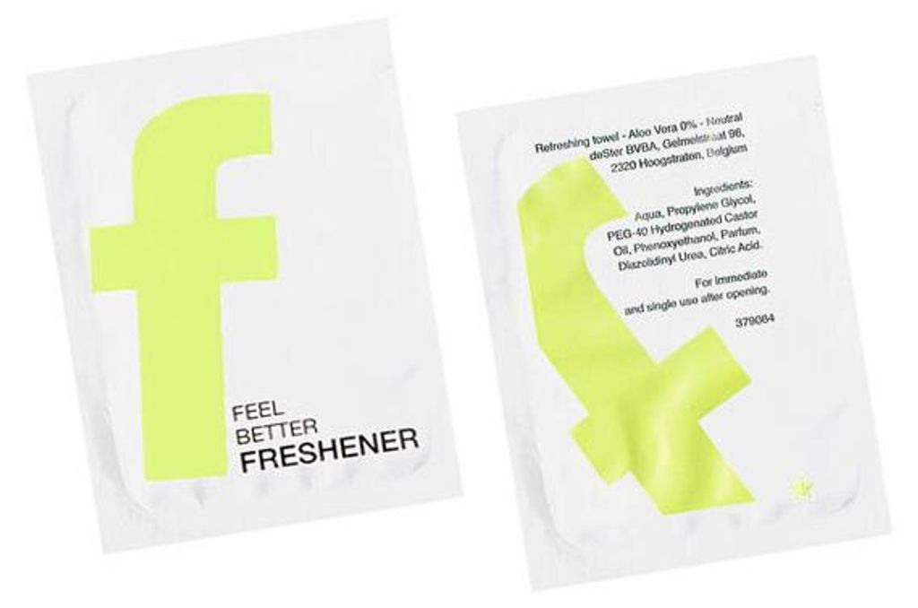 250x Erfrischungstücher feucht einzeln verpackt 14x14cm