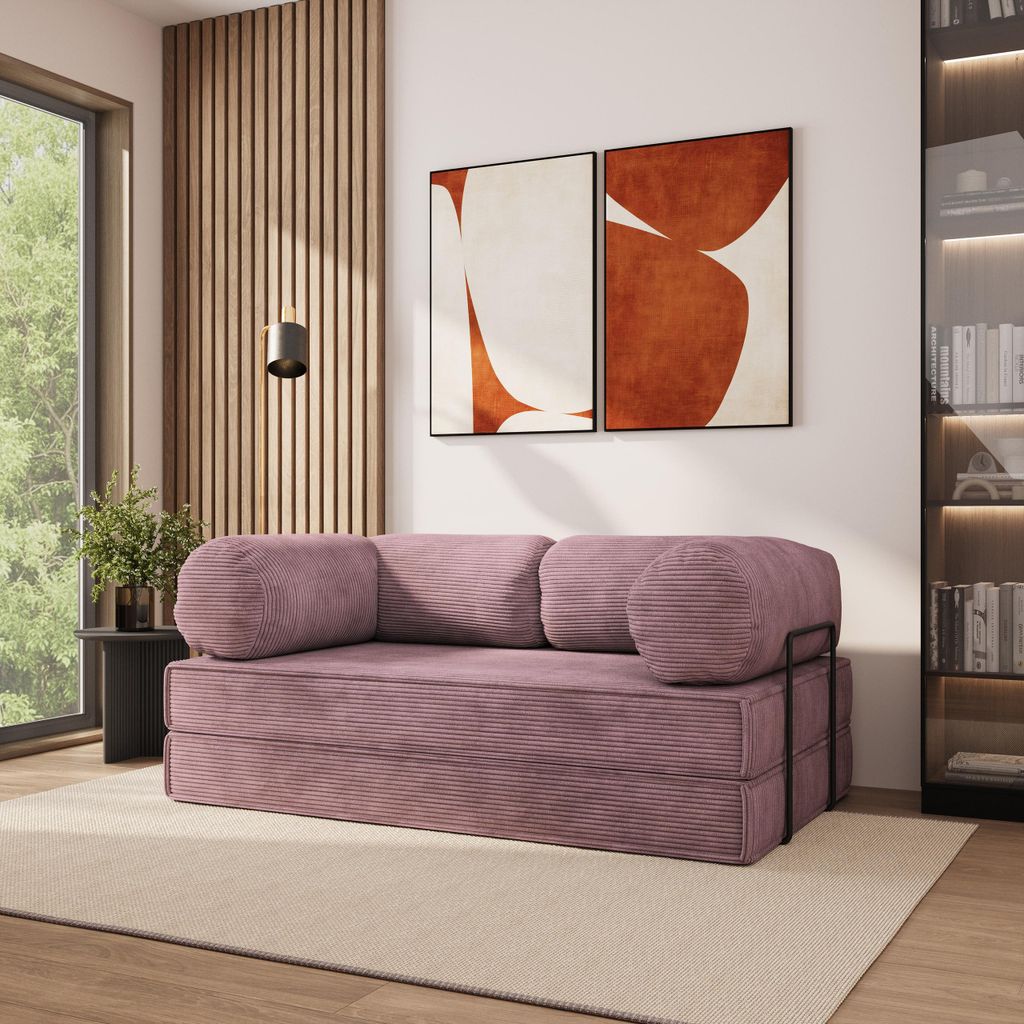 Masseno Schaumstoffsofa ALVIO mit Schlaffunktion, Produktbild 