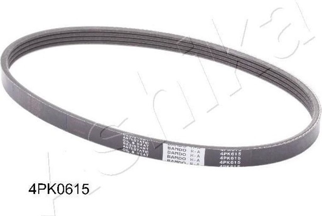 ASHIKA Keilrippenriemen 615mm für HYUNDAI GETZ (TB) 112-4PK615