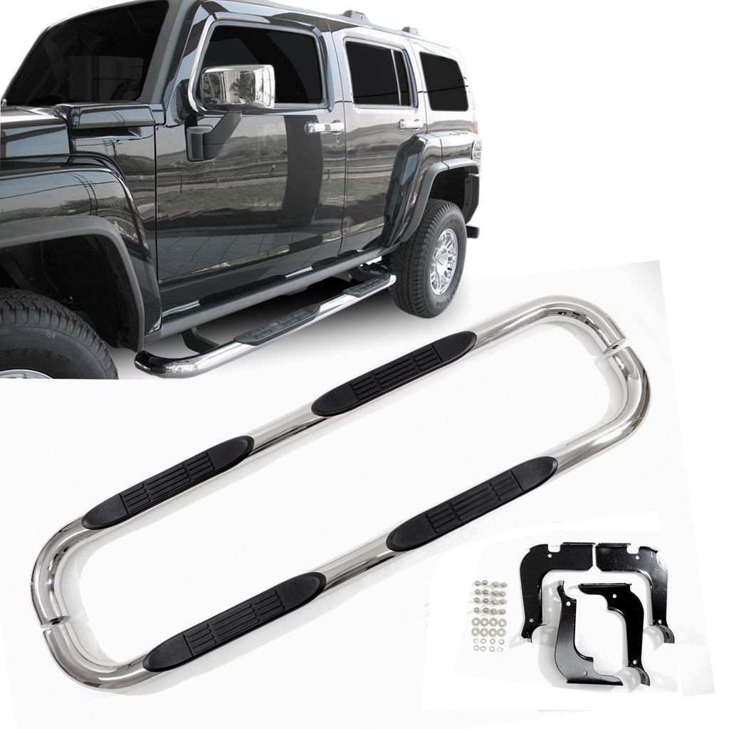 Tubes Marche Pieds Latéraux Compatible avec Hummer H3 Image du produit 