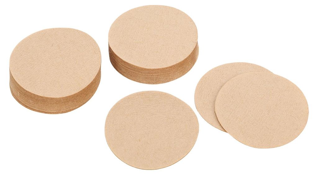 500 Stück Papierfilter, passend für Lavazza-Kaffeemaschinen – 32 mm runde Filterpapiere für Kaffeekapseln
