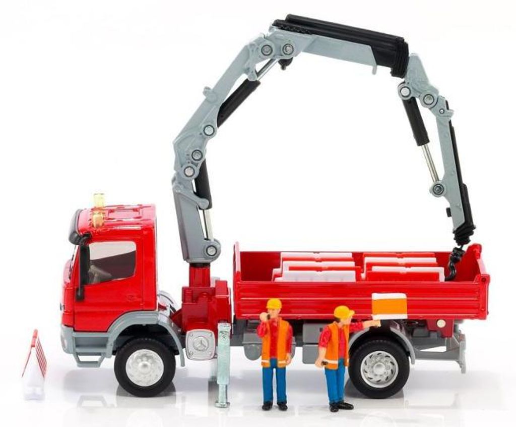 Sieper SIKU 3534 Mercedes Atego con gru 1:50 3534 Immagine del prodotto 