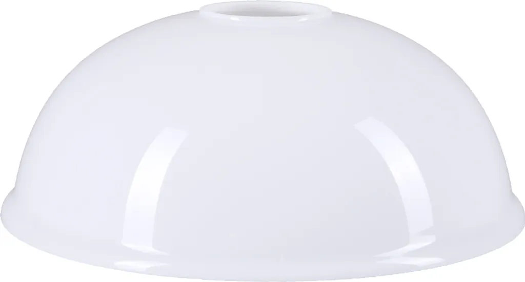 Réparer votre luminaire avec ce verre de lampe rond blanc Ø 210mm