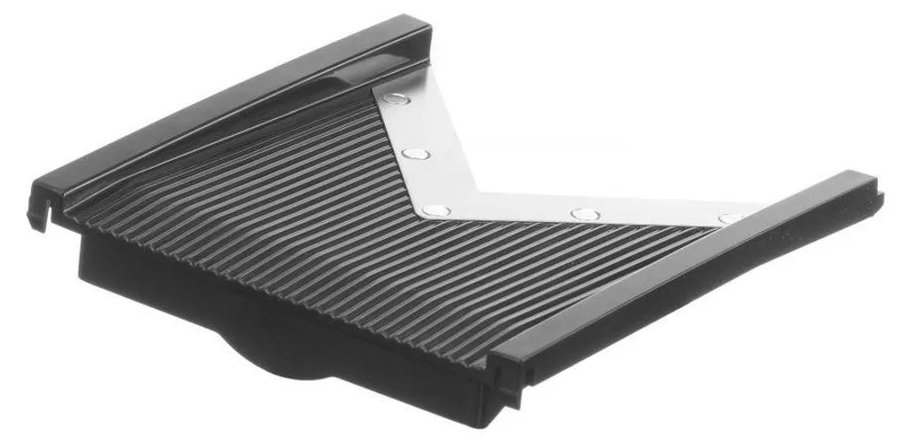 Mandoline HENDI V noire avec lames interchangeables et réglage précis