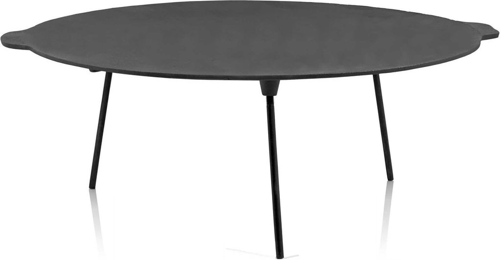 BBQ-Toro Gusseisen Grillplatte Ø 60 cm mit 3 Beinen | Produktbild 