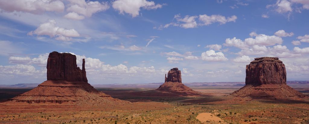 hansepuzzle 41352 - Monument Valley Panorama-Puzzle 2000 Teile | Orte Puzzle, 2028 Teile, Orte, 60,0 x 46,0cm mit hochwertiger Aufbewahrung, Karton...