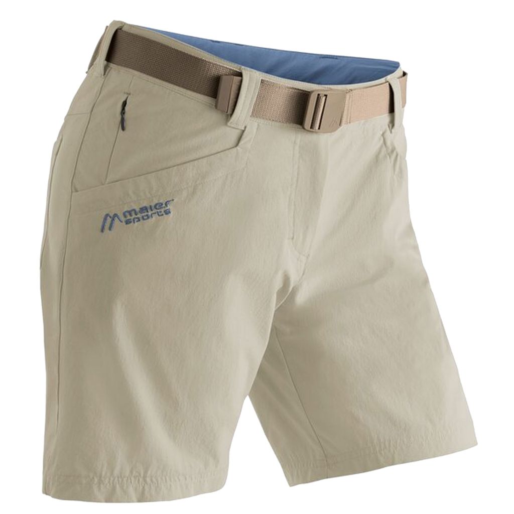 maier sports Lulaka Shorts Women - Damen brownrice/ensignb 42