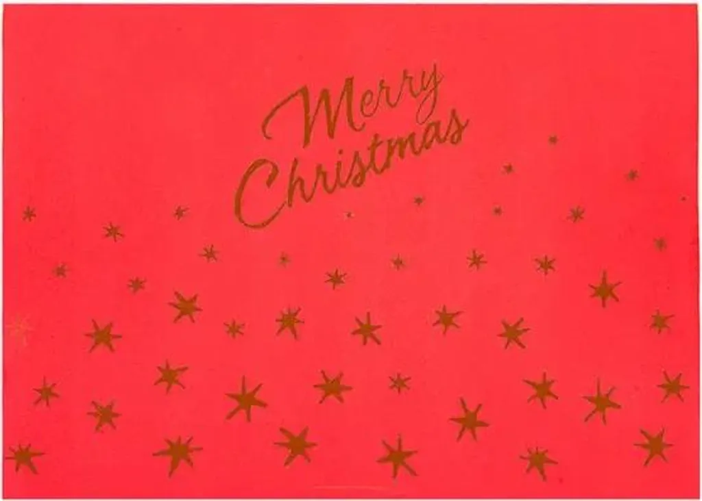 Dessous de verre en papier pour table de Noël 30x40 cm - 200 exemplaires