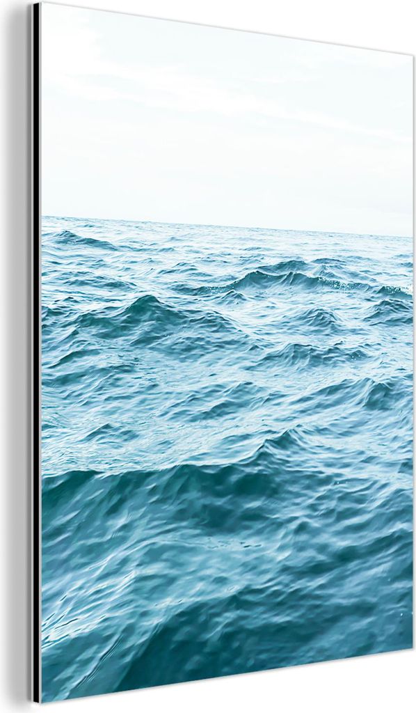 MuchoWow Wanddekoration Metall Metallbild Wandkunst 30x40 cm Meer - Wasser - Natur - Ozean MuchoWow Aluminium Gemälde - Bilder
