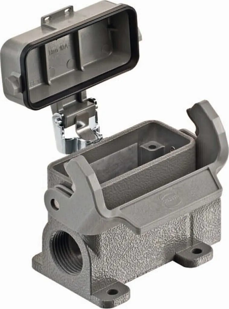 Boîtier Harting 19200160295 IP65 avec levier de verrouillage simple