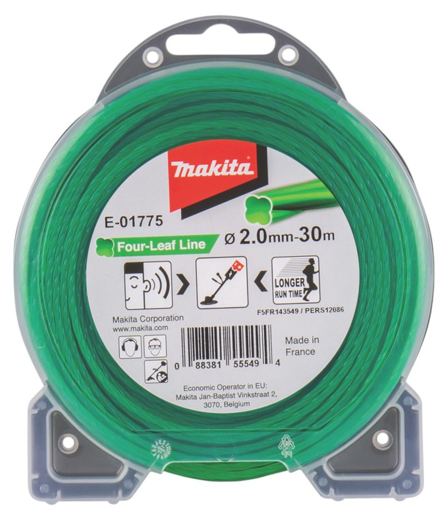 Makita E-01775 Mähfaden Four Leaf 2,0mmx30m Produktbild 