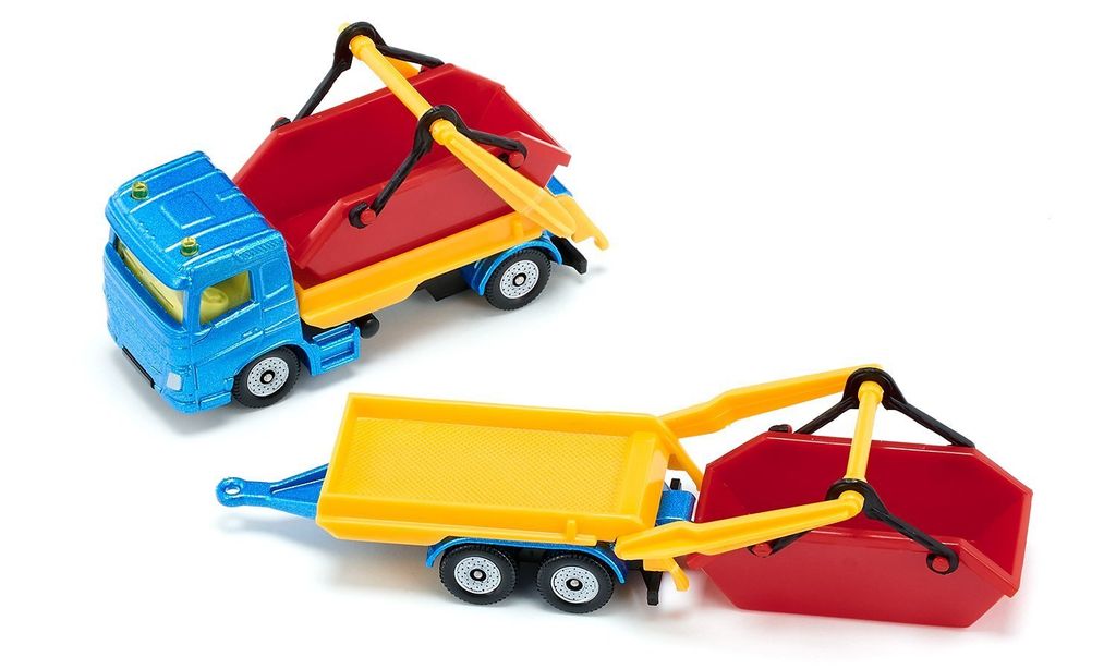 Nákladní automobil SIKU se skipem a přívěsem | Kaufland.cz