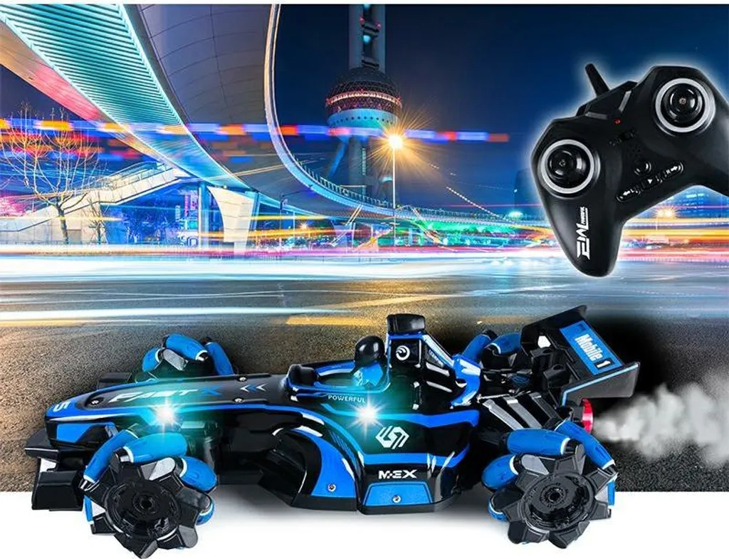 Voiture RC à Gestuelle B4E1 Incassable - Fini les Voitures Bloquées !