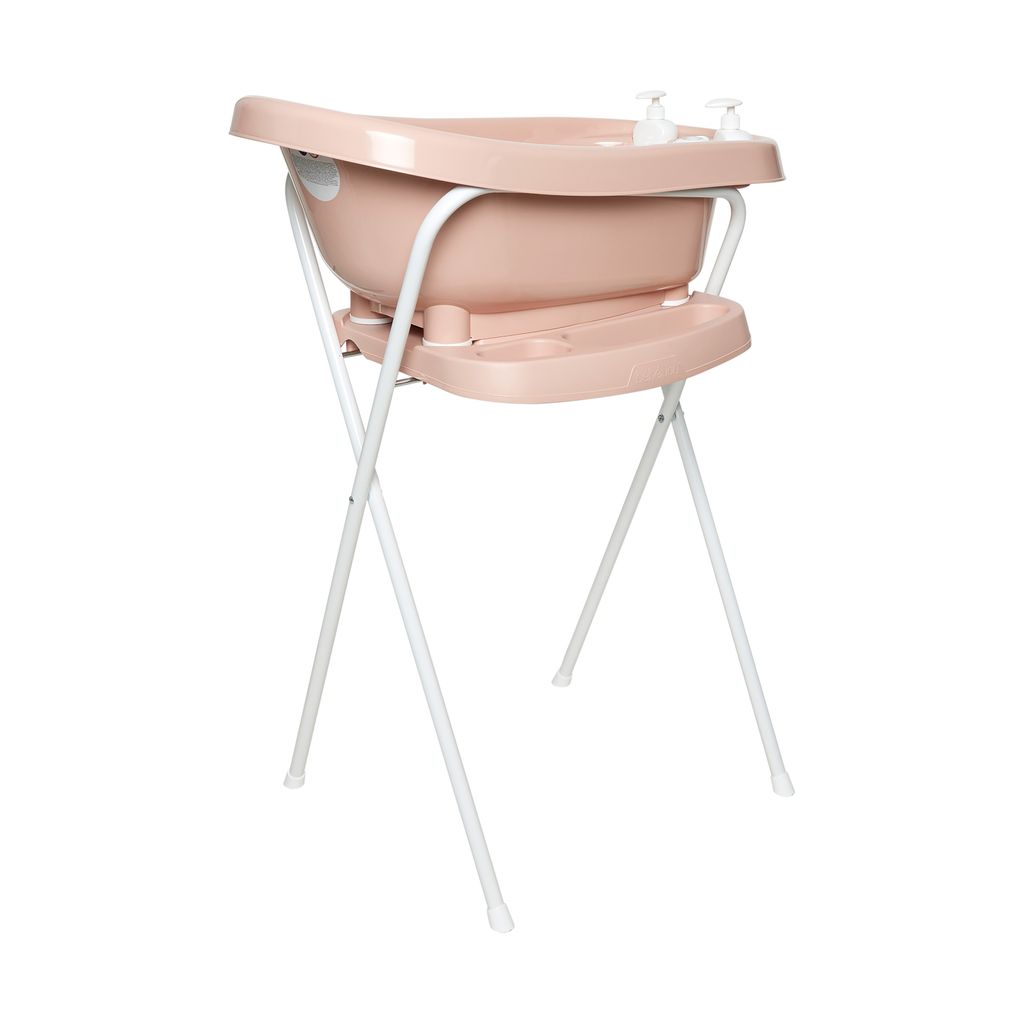 Bebe-Jou Click Badewannenständer - Metall - Pale Pink - 98 cm