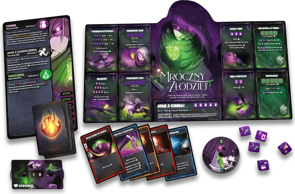 Dice Throne Saison 2 - Combat Pyromancien vs Voleur - Jeu de Dés