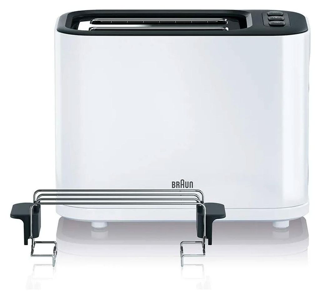 Braun PureEase HT 3010 WH, 2 krajíců, Bílá, Knoflíky, Obrázek produktu 