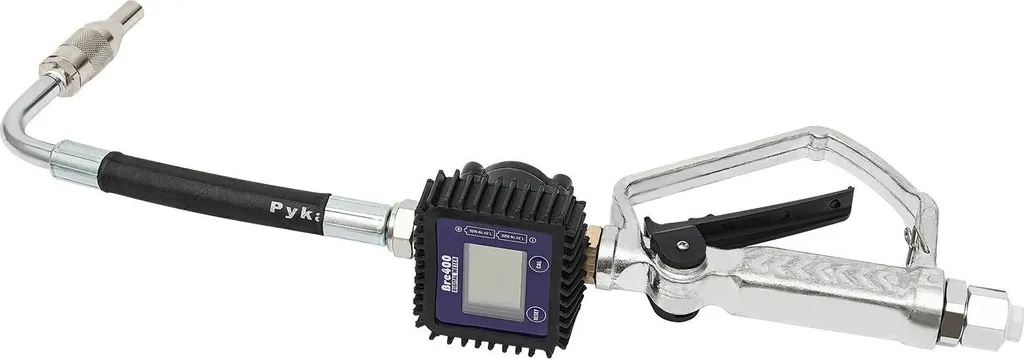 Débitmètre d'huile électronique avec vanne de régulation et écran LCD