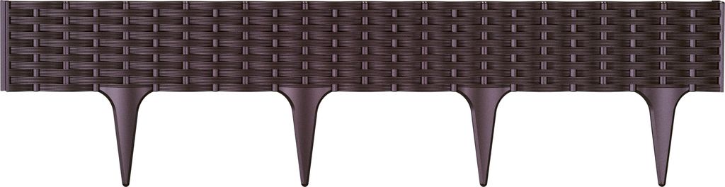 Prosperplast Randeinfassung GARDEN BORDER Braun 390 cm Produktbild 