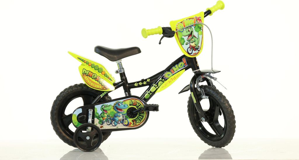 DINO 12" DINOSAUR ADVENTURI Fahrrad für Jungen