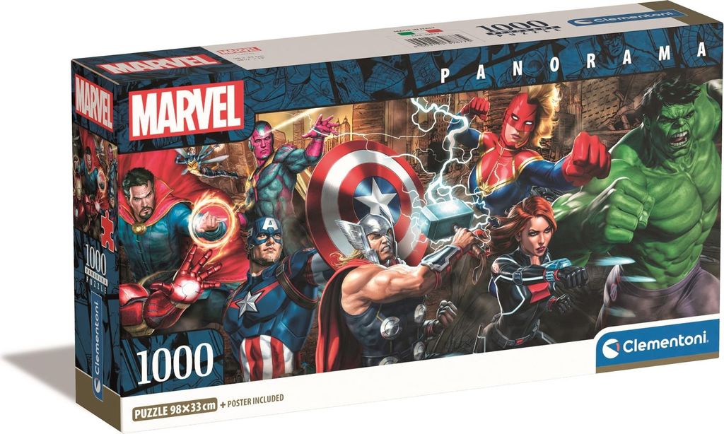 Marvel Poster Puzzle - Panorama Avengers | Kaufland.cz
