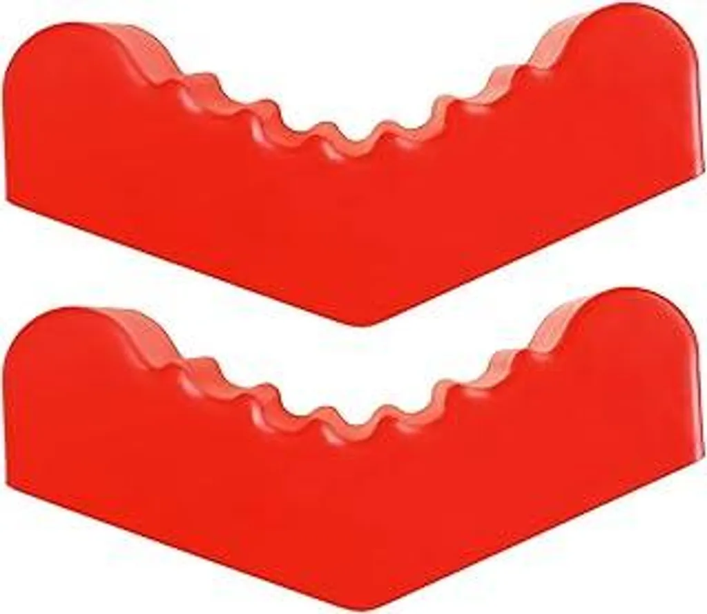 Supporto in Gomma per Cavalletti Auto 6T | Proteggi Telaio e Vernice 2pz
