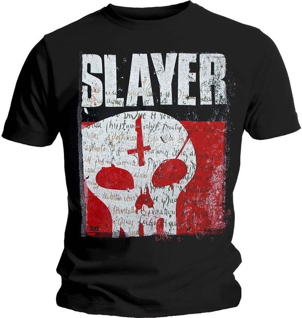 Slayer - "Undisputed Attitude" T-Shirt für Herren/Damen Uni RO1426 (S) (Schwarz)