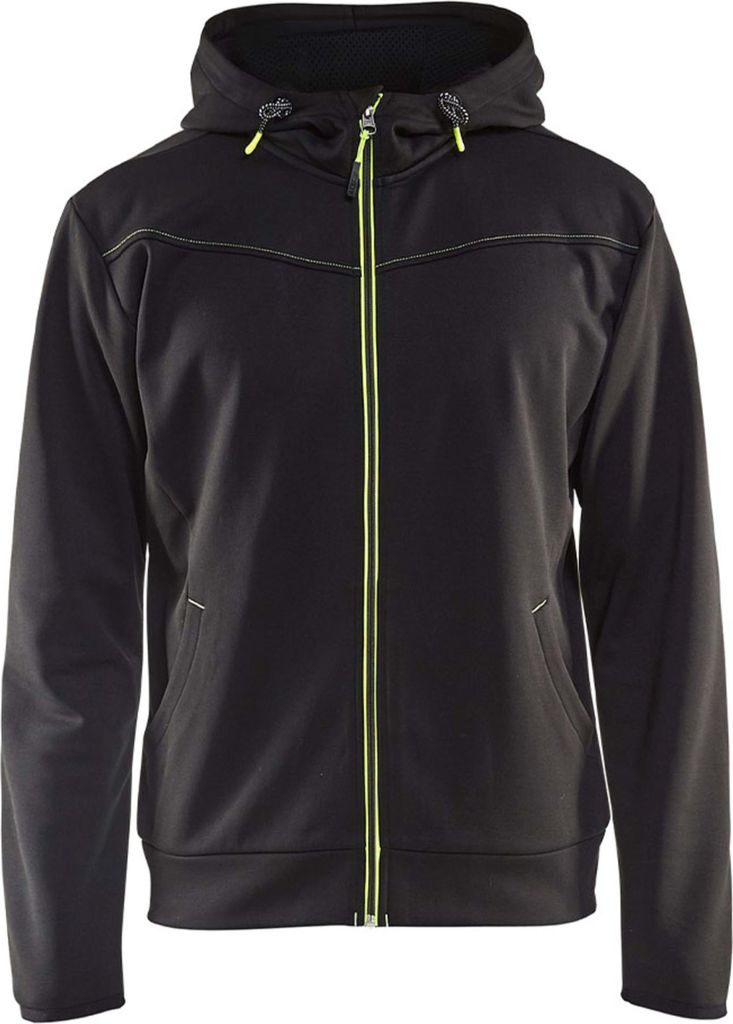 Blakläder Hoodie UNITE 33632526 schwarz/gelb Uni, S