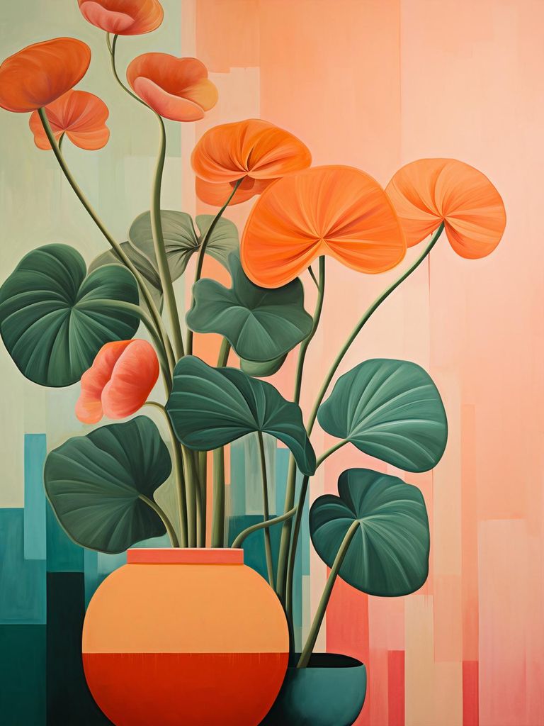 Plakat 30x40cm Blumenharmonie