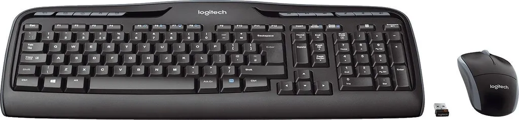 Logitech MK330 Ensemble Sans Fil Longue Autonomie et Frappe Silencieuse