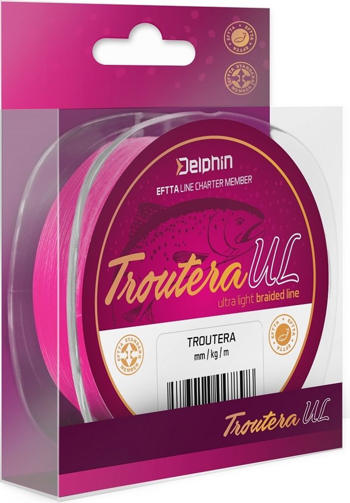 Delphin TROUTERA / rose 0,065mm 2,5kg 130m Image du produit 