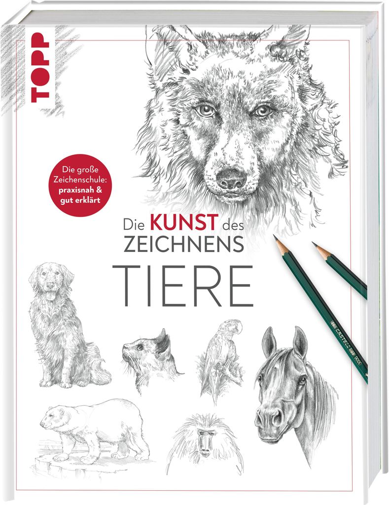Die Kunst des Zeichnens - Tiere Produktbild 