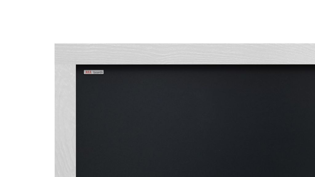 Tabule černá křídová v šedém dřevěném rámu 90x60 cm Obrázek produktu 4
