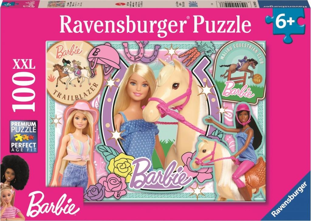 Ravensburger Puzzle 100 XXL Barbiebeschdigt