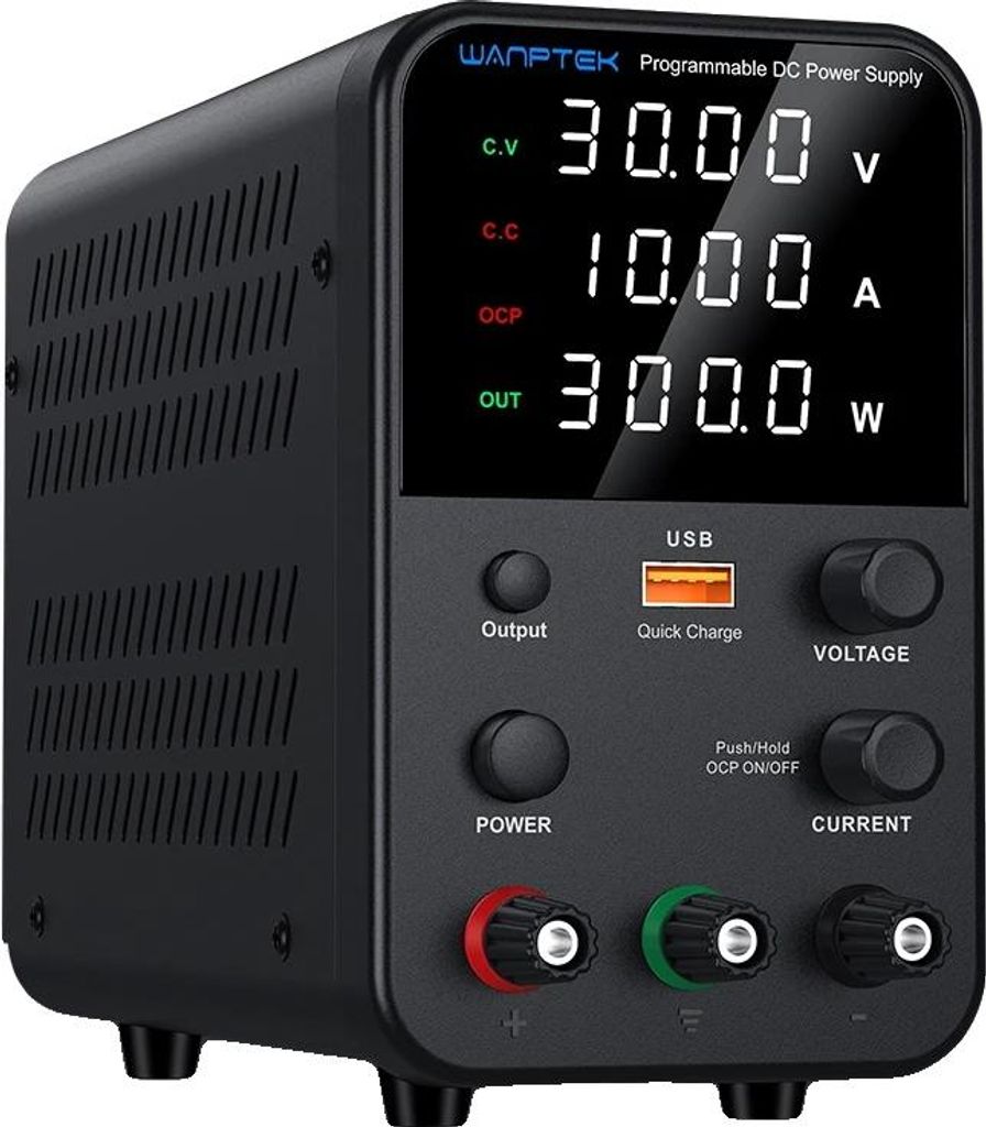 Gleichstromversorgung, einstellbare Spannung, USB-Ladefunktion, WPS3010H 30V 10A