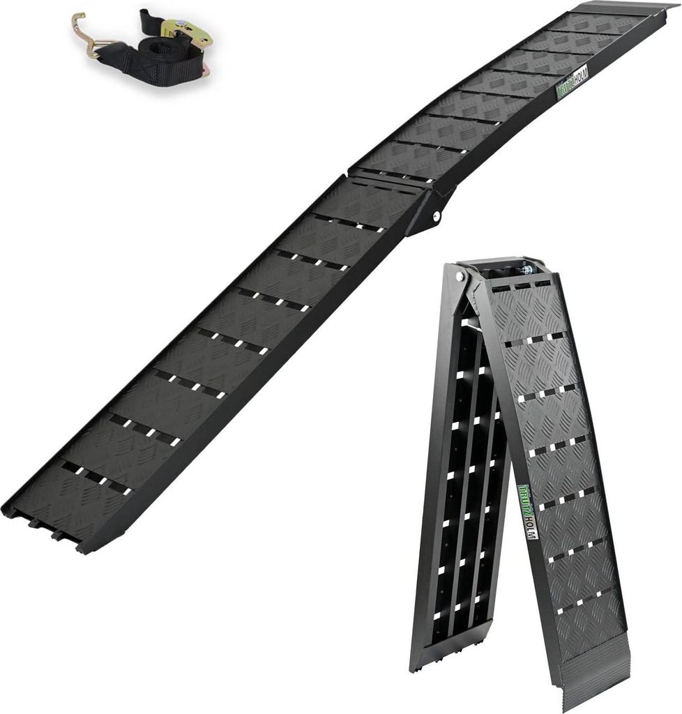 TRUTZHOLM 1 x Auffahrrampe klappbar 226 cm Traglast 680 kg Produktbild 