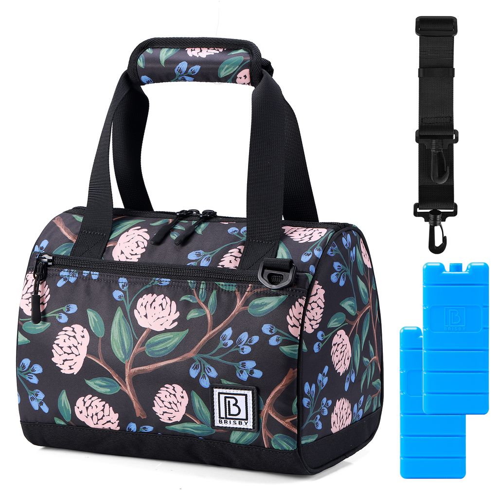Brisby 4 Laags Geïsoleerde Koeltas - Lunchtas 10 Liter - Passion Flower