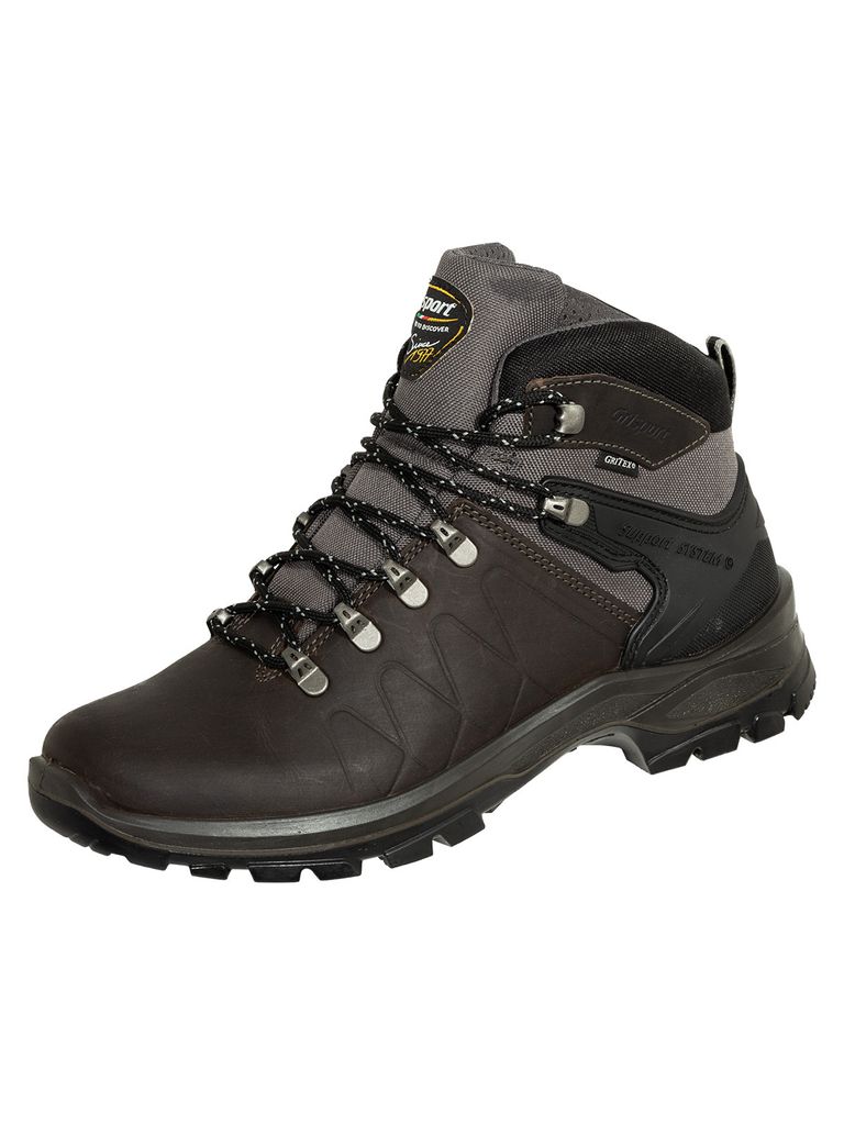 Schnürstiefel anthrazit/grau Gritex Gr. 38