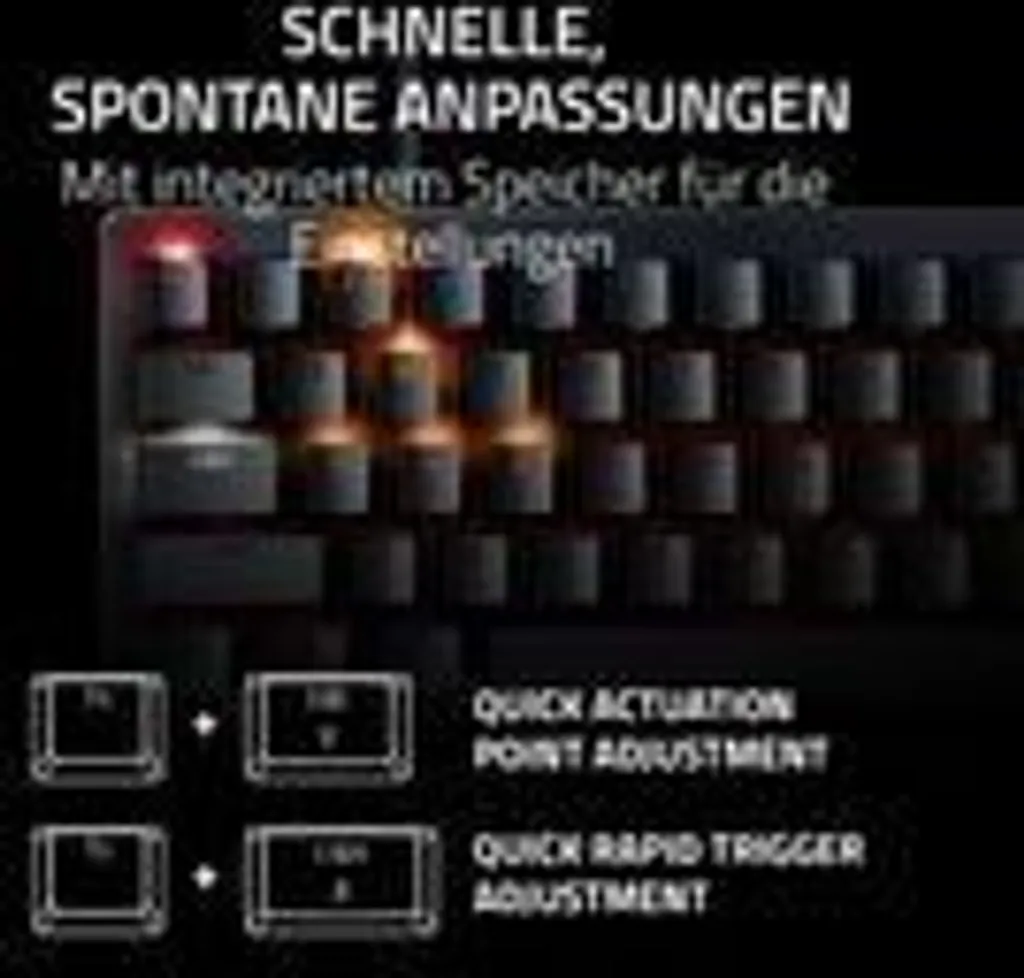Razer Huntsman Mini Analog : Switchs Optiques et Format 60% Noir - 21