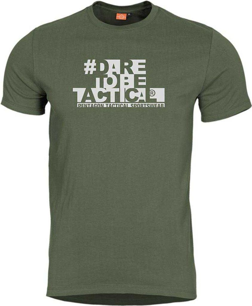 Pentagon Ageron Hashtag Kurzarm-t-shirt Grün L Grün L
