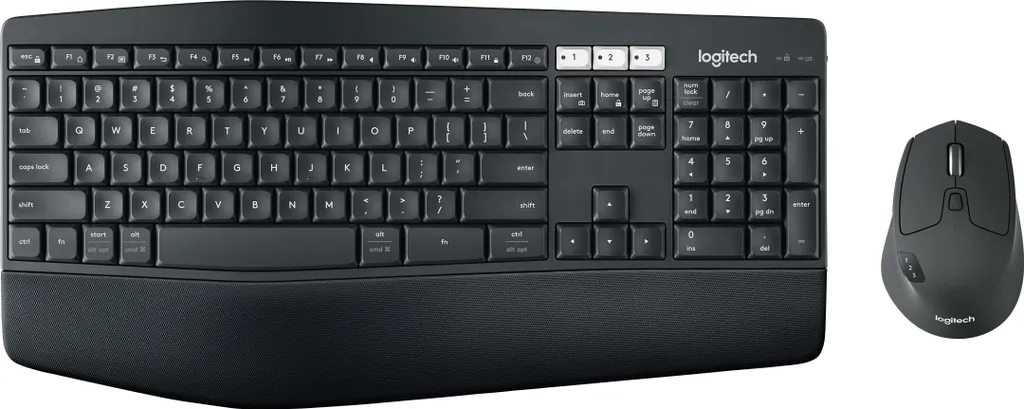 Logitech MK850 Pack Clavier Souris Idéal pour Télétravail et Bureautique